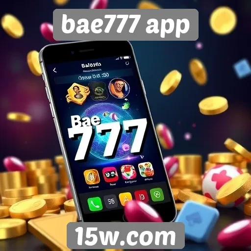 Bae777 app oferece variedade de jogos de azar
