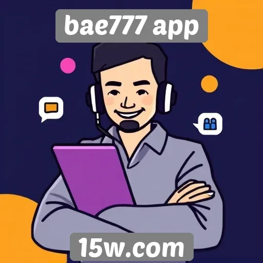 Como funciona o sistema de suporte ao cliente no bae777 app