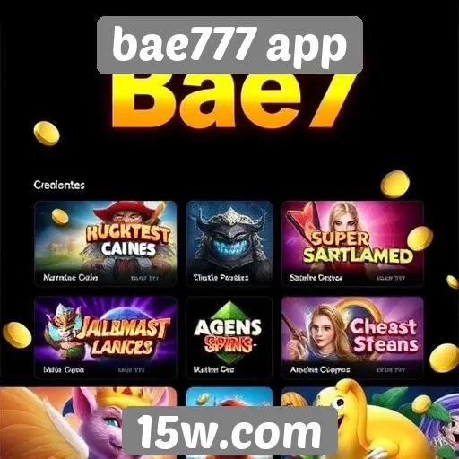 Análise dos jogos disponíveis no bae777 app